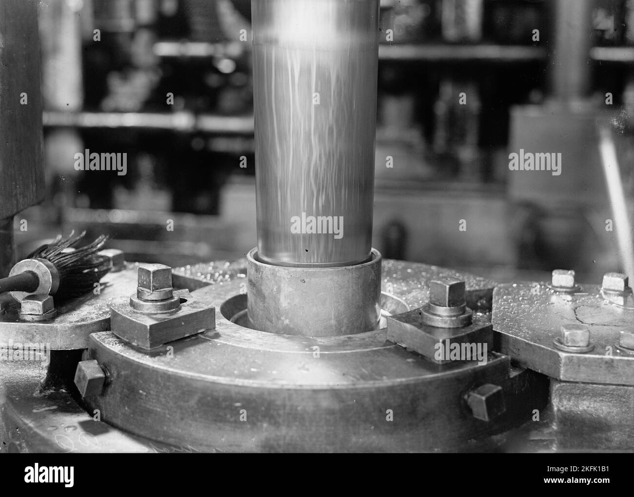 Navy Yard, U.S., Washington Hydraulic Ram, Used in Making C.C., 1917