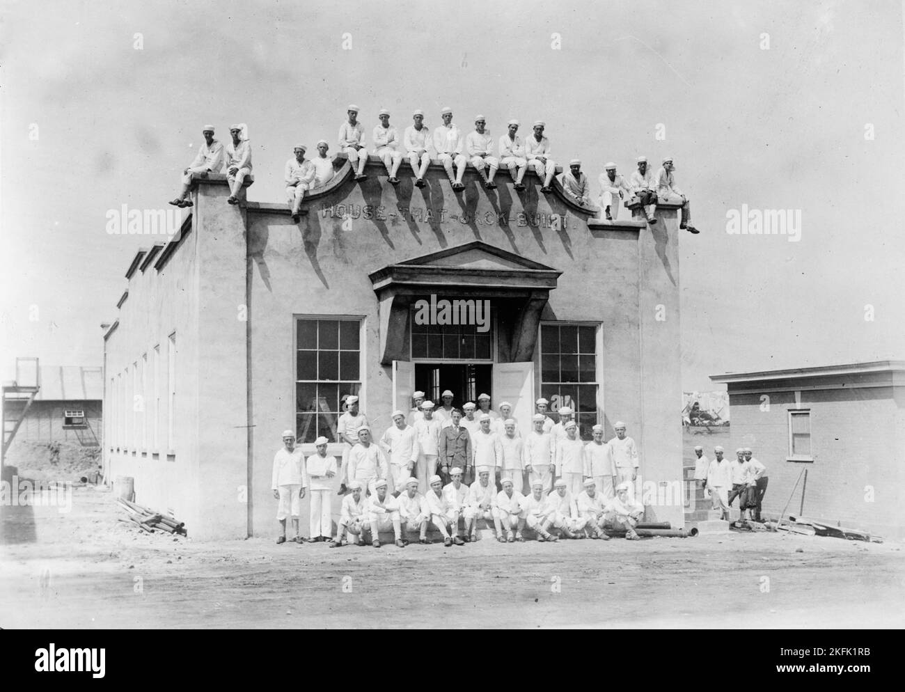 Naval Scouts House That Jack Built, 1917 Stock Photo Alamy