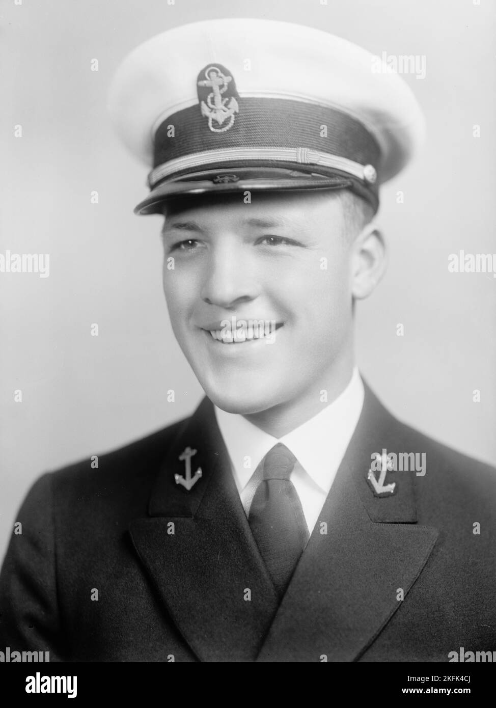 Holmes, Tracy S. Midshipman Portrait, 1933 Stock Photo Alamy