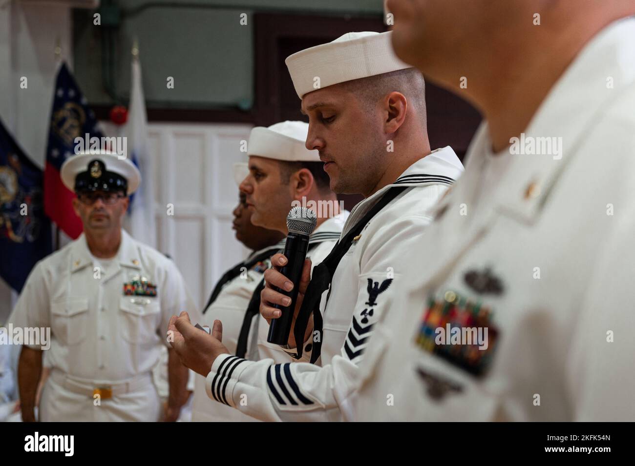 YOKOSUKA, Japan (Sept. 22, 2022) Chief Machinist Mate (Select) William ...
