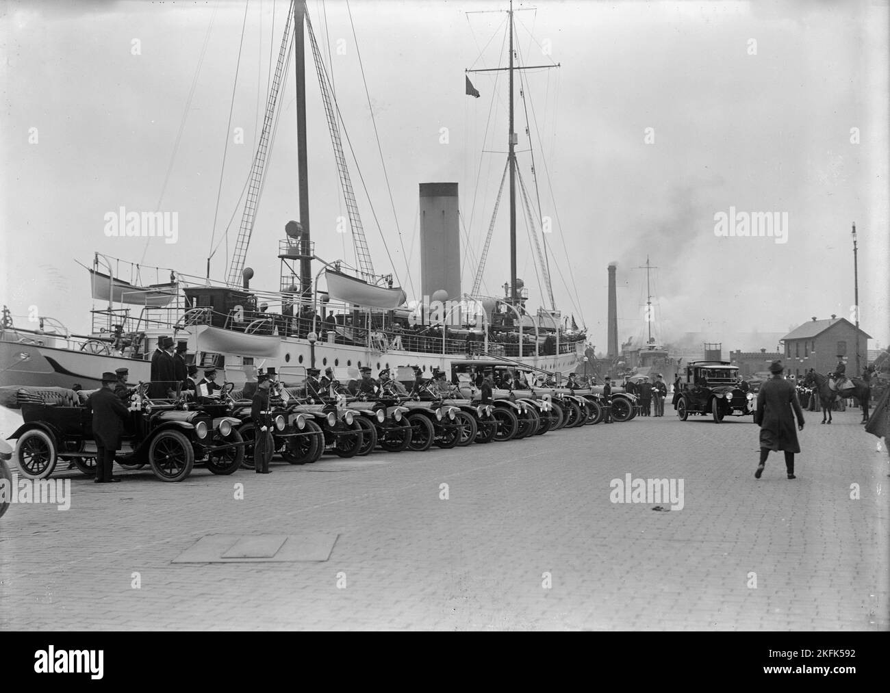 Mayflower ship Black and White Stock Photos & Images Alamy