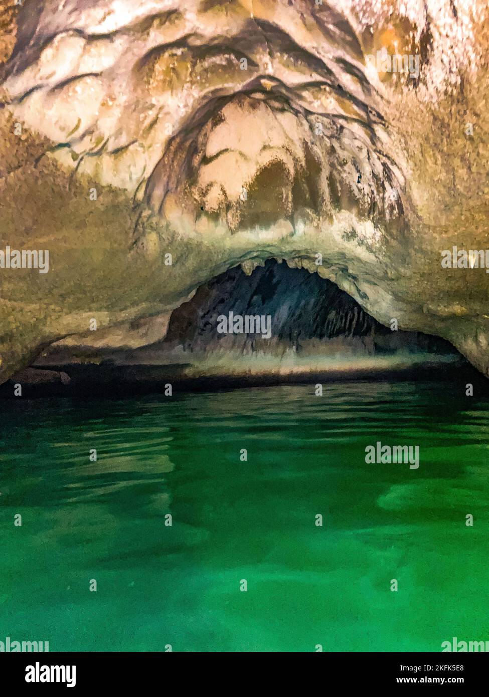 Emerald cave in koh Mook (or koh Muk) island in Trang, Thailand Stock Photo Alamy