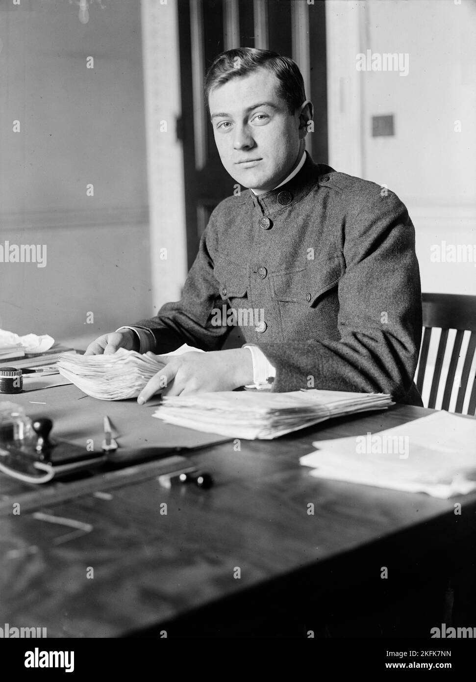 J.J. Bennett, 1917. USA, First World War Stock Photo - Alamy
