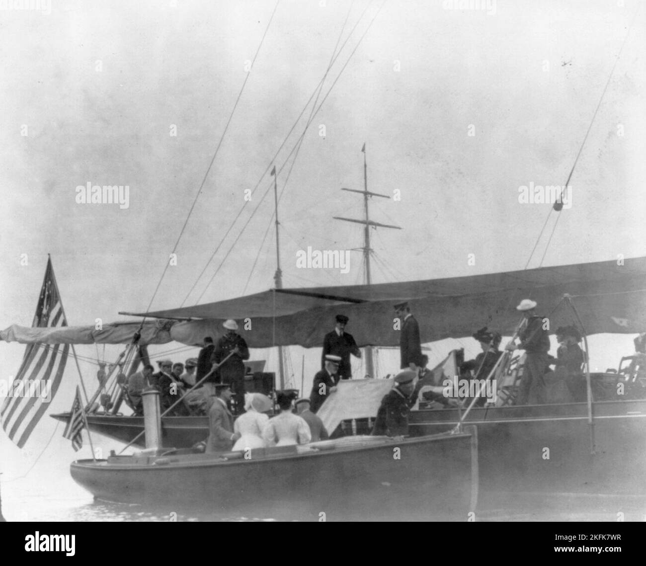 New York Oyster Bay, Long Island Yacht Club guests boarding yacht
