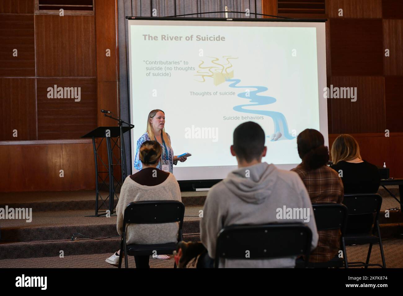 Tech. Sgt. Laura Gutierrez, Applied Suicide Intervention Skills