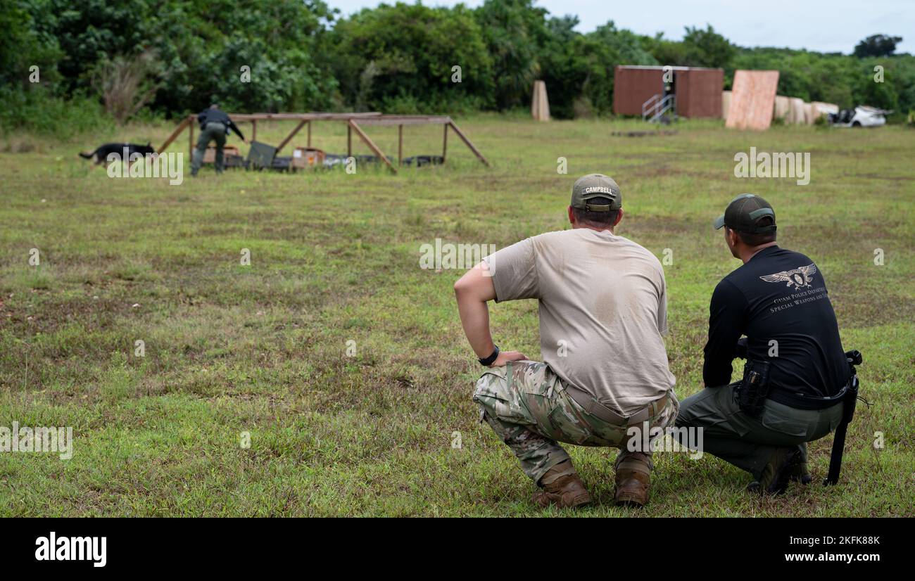 U.S. Air Force Staff Sgt. Dustin Campbell, 736th Security Forces ...