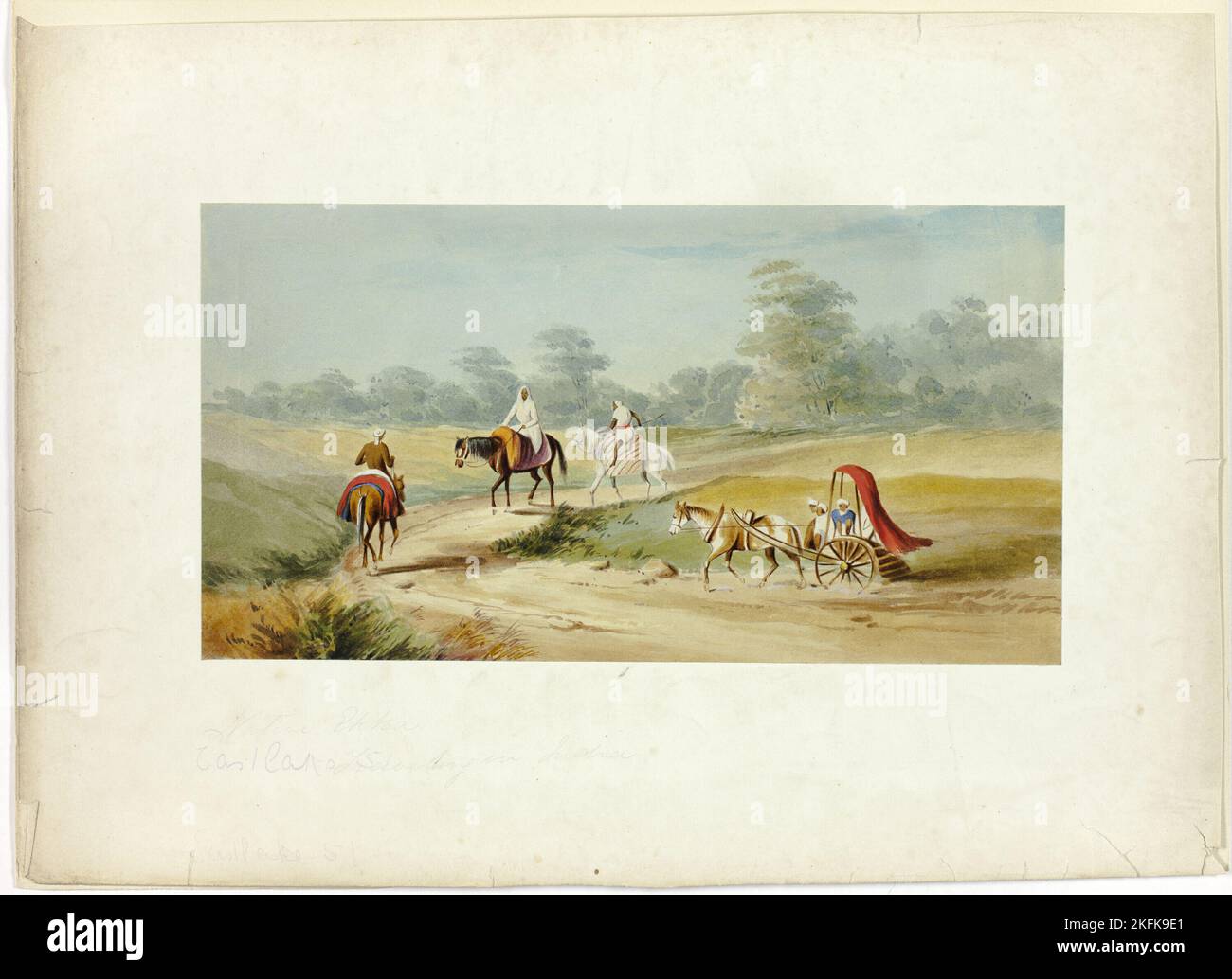 Traveling in 19th century india hi-res stock photography and images - Alamy