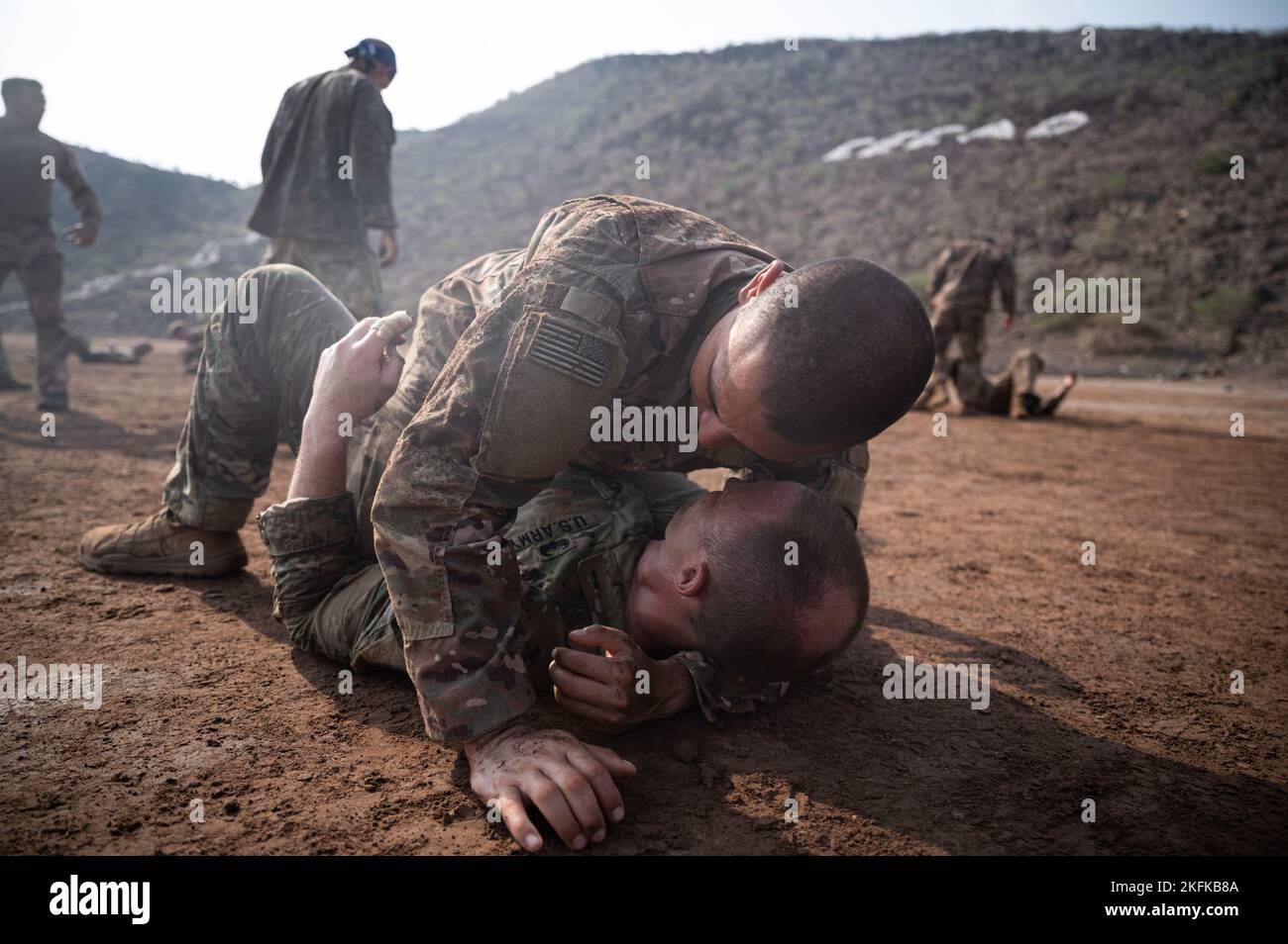 French desert commando course hi-res stock photography and images - Alamy