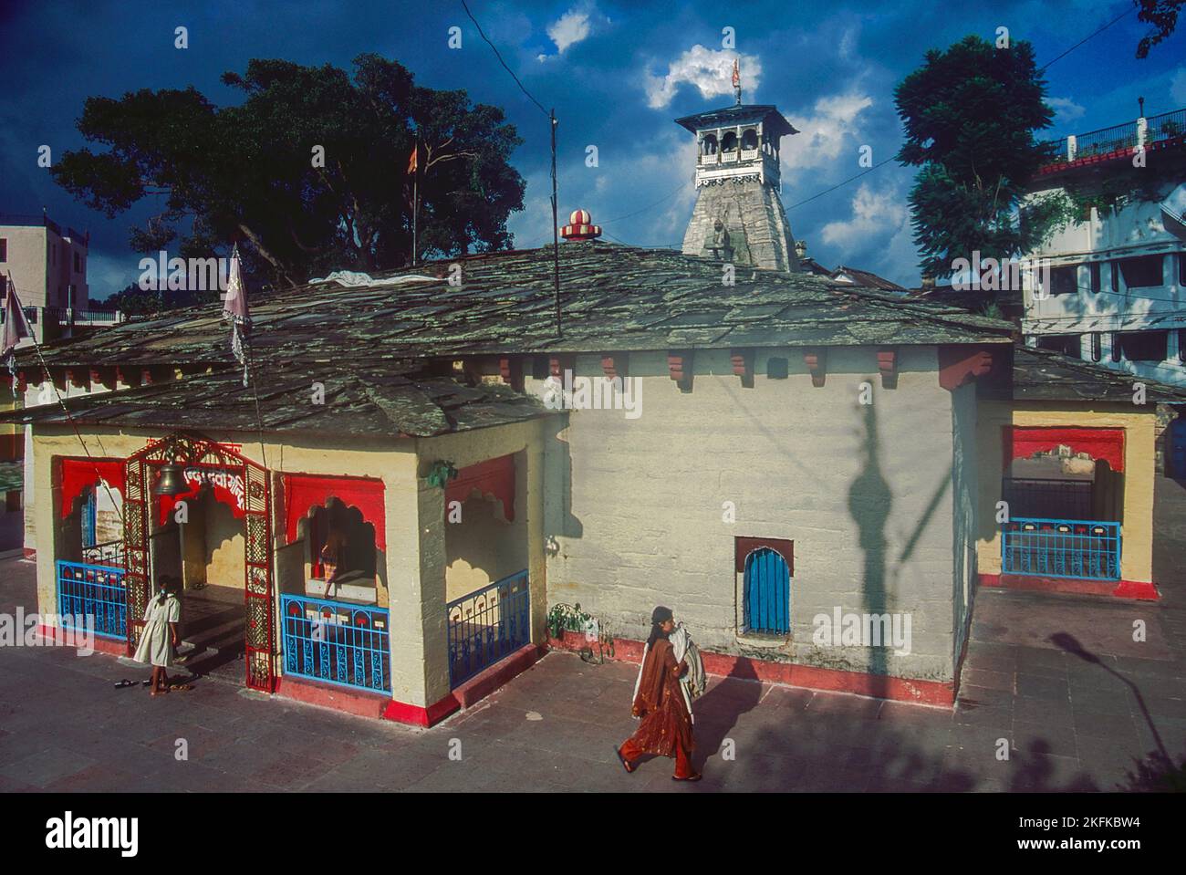 Nanda Devi Temple at Almora state Uttaranchal India Stock Photo