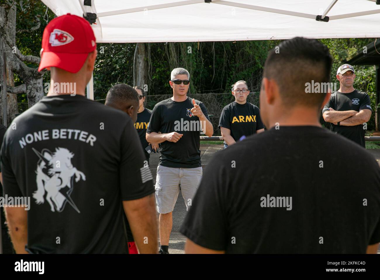 U.S. Army Soldiers from Headquarters and Headquarters Company, 3rd
