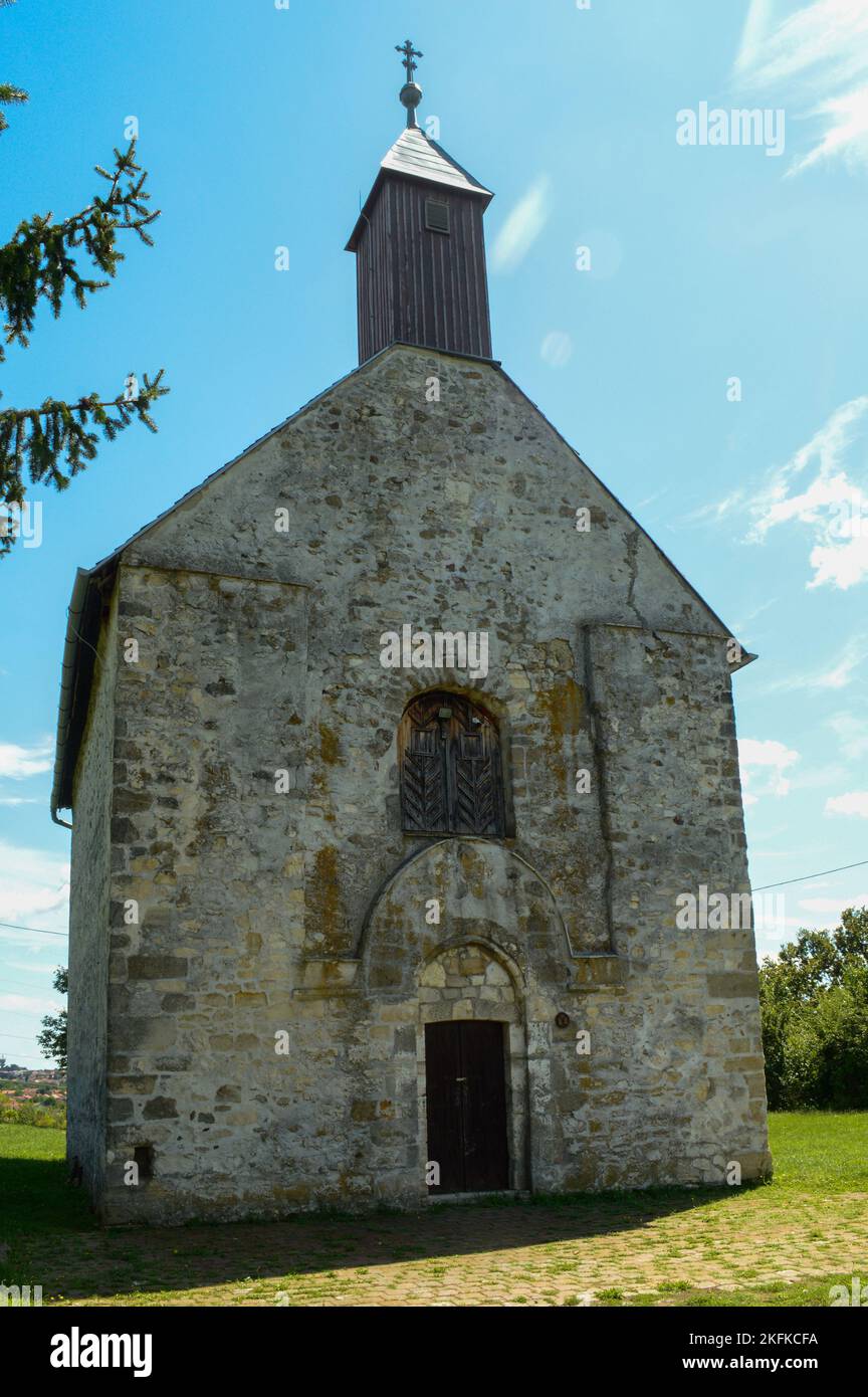 Našice were a donation by ban Jula, some time before 1230. The Templars probably built the church of St. Martin on that estate themselves. Stock Photo