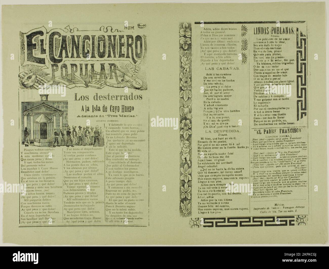 El cancionero popular, num. 9 (The Popular Songbook, No. 9), n.d Stock ...
