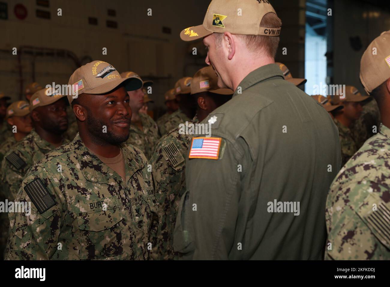 Cmdr. Matthew Mulcahey, the firstinclass aircraft carrier USS Gerald