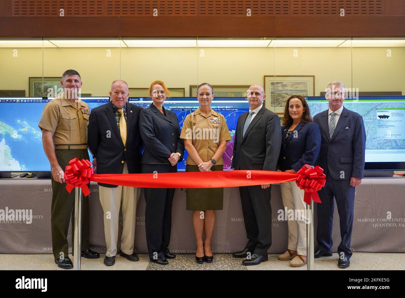 U.S. Marine Corps Brig. Gen. Maura Hennigan, Marine Corps University ...