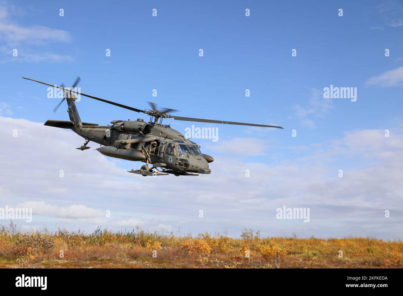 Alaska Army National Guard aviators assigned to Joint Task Force