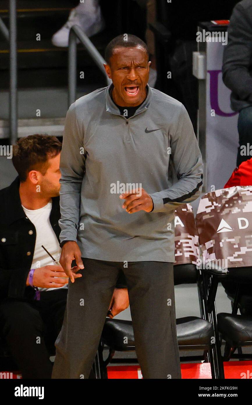 November 18, 2022, Los Angeles, California, USA Detroit Pistons head