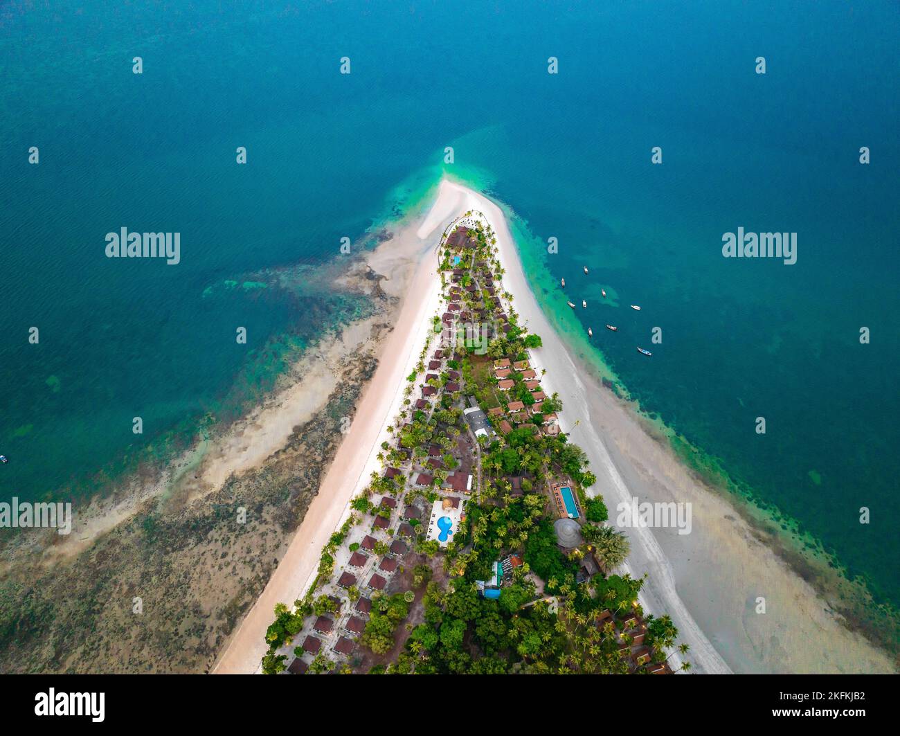 Aerial view of koh Mook or koh Muk island, in Trang, Thailand Stock Photo Alamy