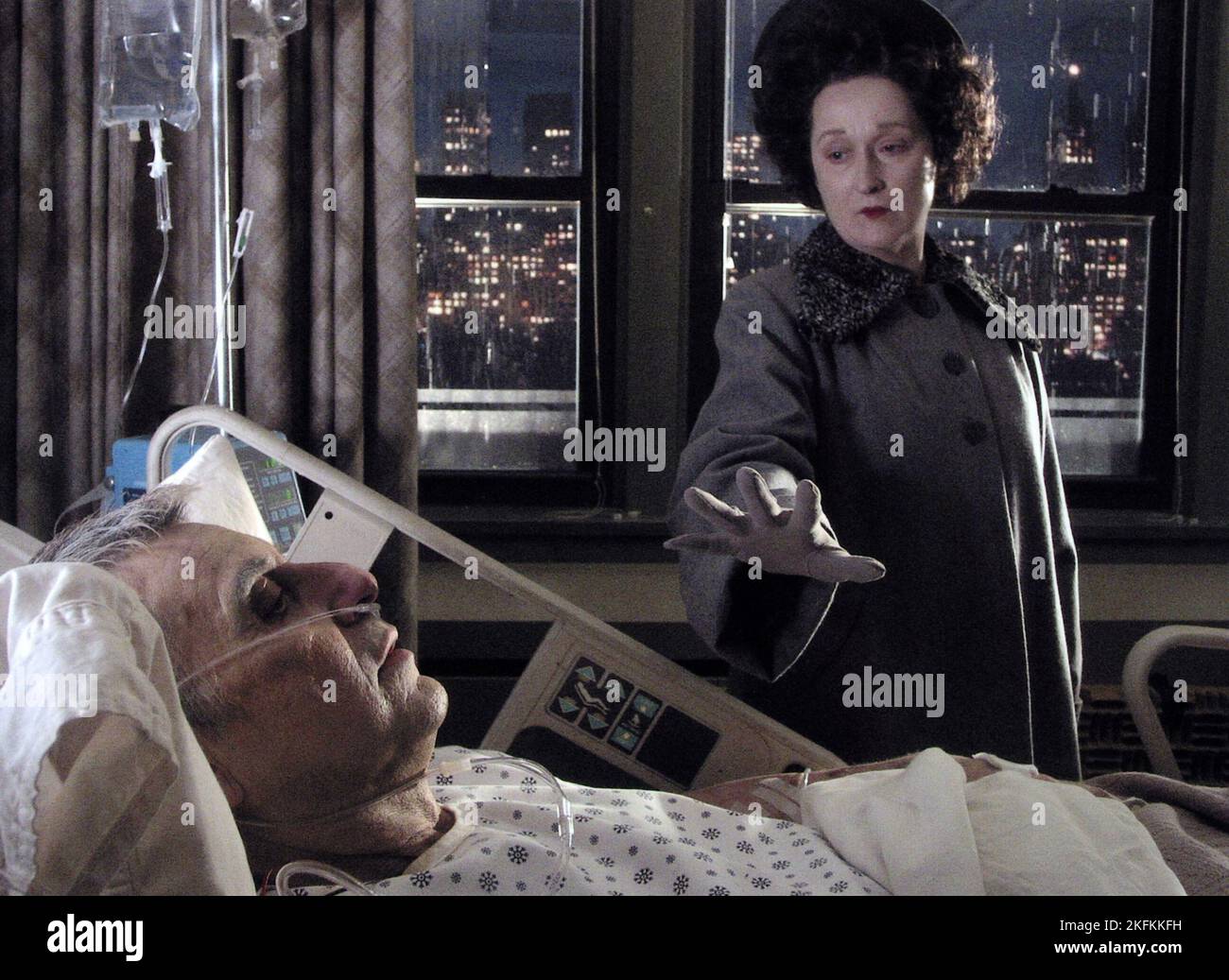 AL PACINO and MERYL STREEP in ANGELS IN AMERICA (2003), directed by