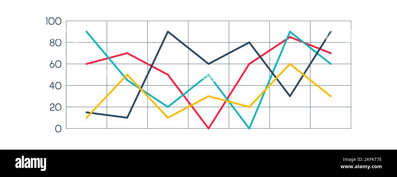 Infographic elements. Diagram progress bar. Flat vector process ...