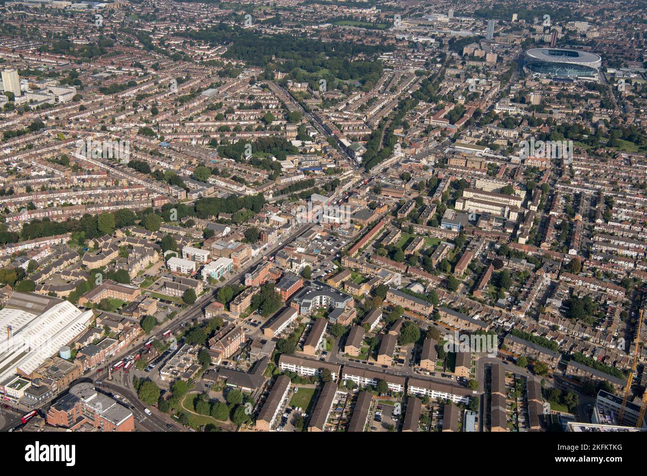 Tottenham High Road High Street Heritage Action Zone, Tottenham, Greater London Authority, 2021. Stock Photo
