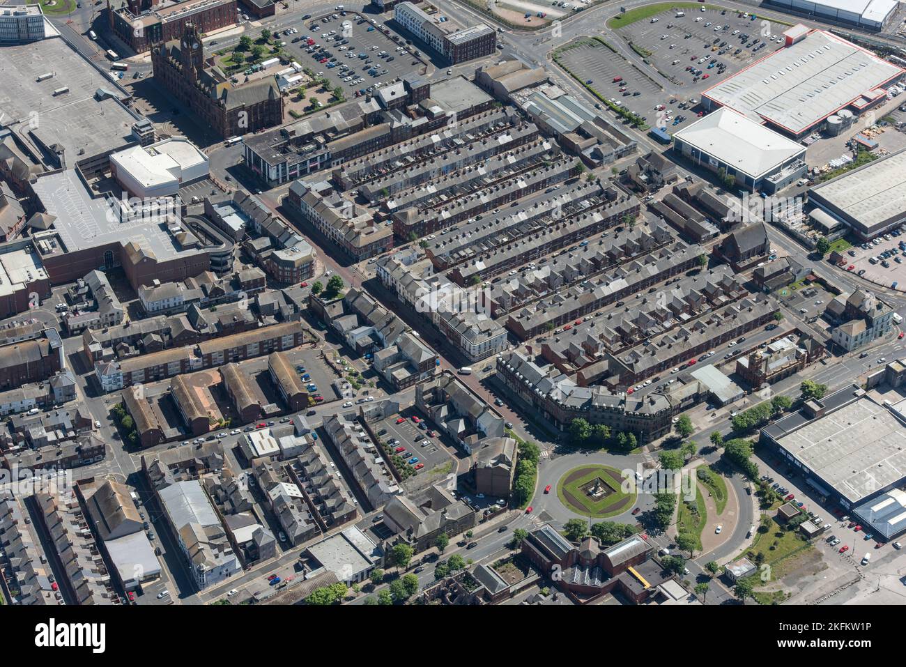 BarrowinFurness High Street Heritage Action Zone, Cumbria, 2021 Stock Photo Alamy
