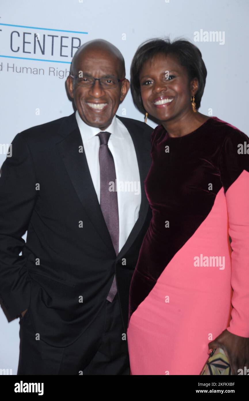 NEW YORK, NY - OCTOBER 28: Al Roker, Deborah Robert attends the Elton ...