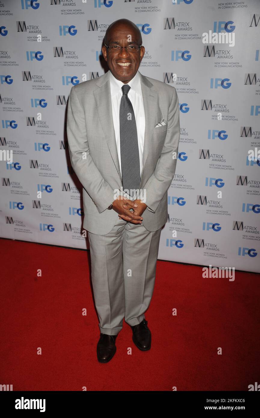 NEW YORK, NY - APRIL 23: Al Roker attends the 2012 Matrix Awards ...