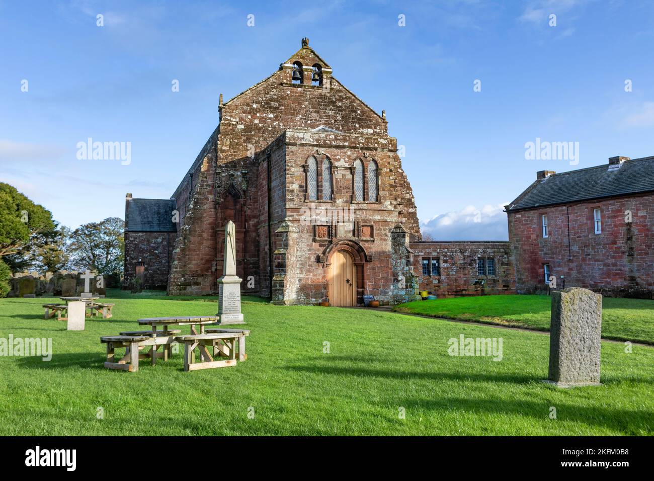 Holme Cultram Monastery in Abbeytown, Cumbria Stock Photo