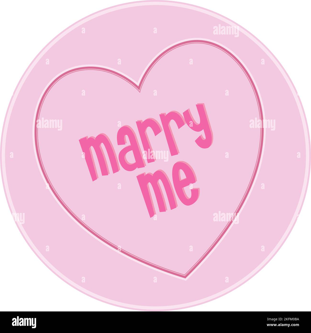 ´marry me´ candy heart hi-res stock photography and images - Alamy