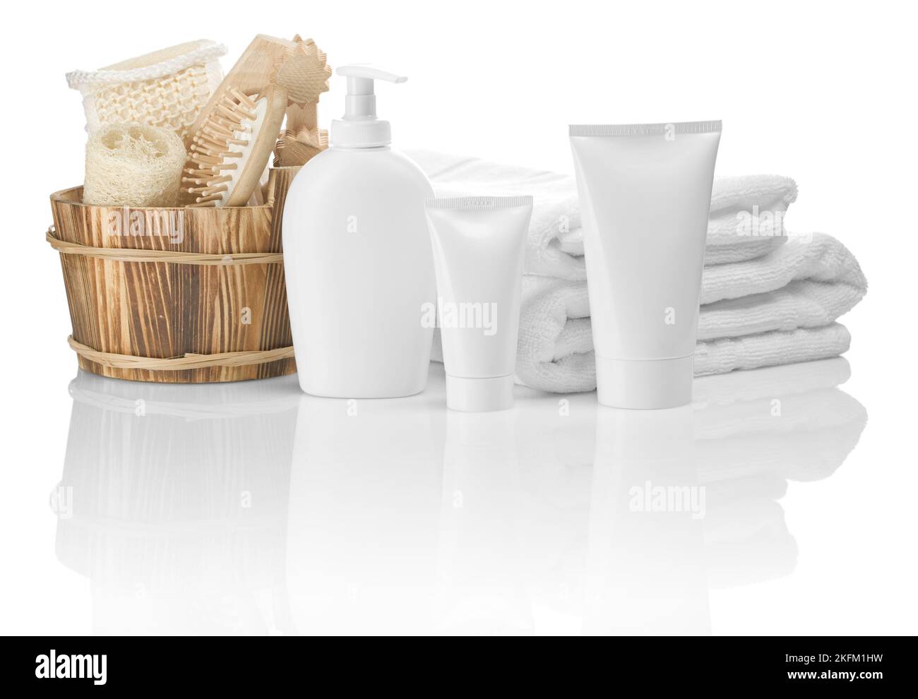 collection of bathing articles Stock Photo - Alamy