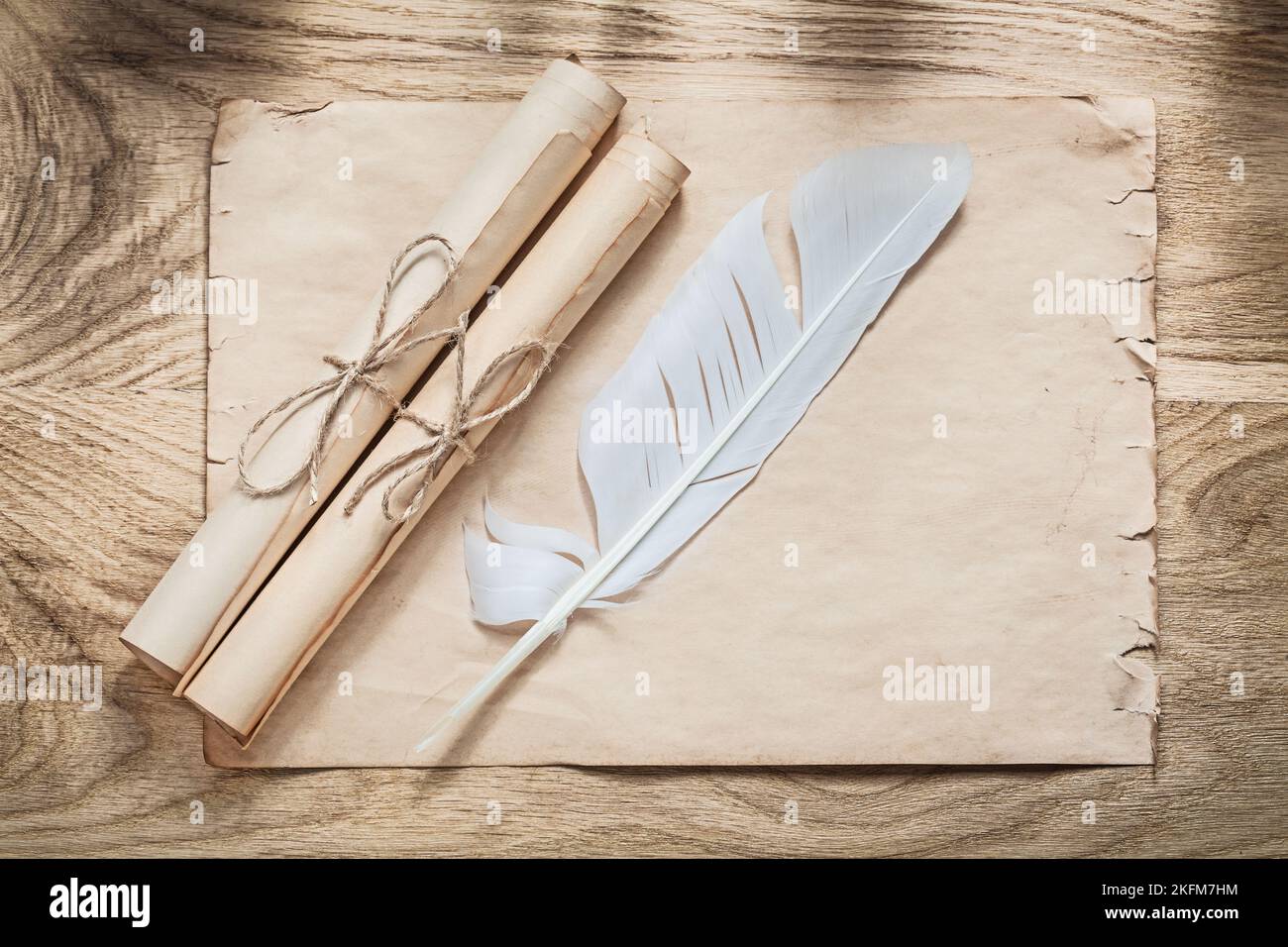 Ancient writing on scrolls hi-res stock photography and images - Alamy