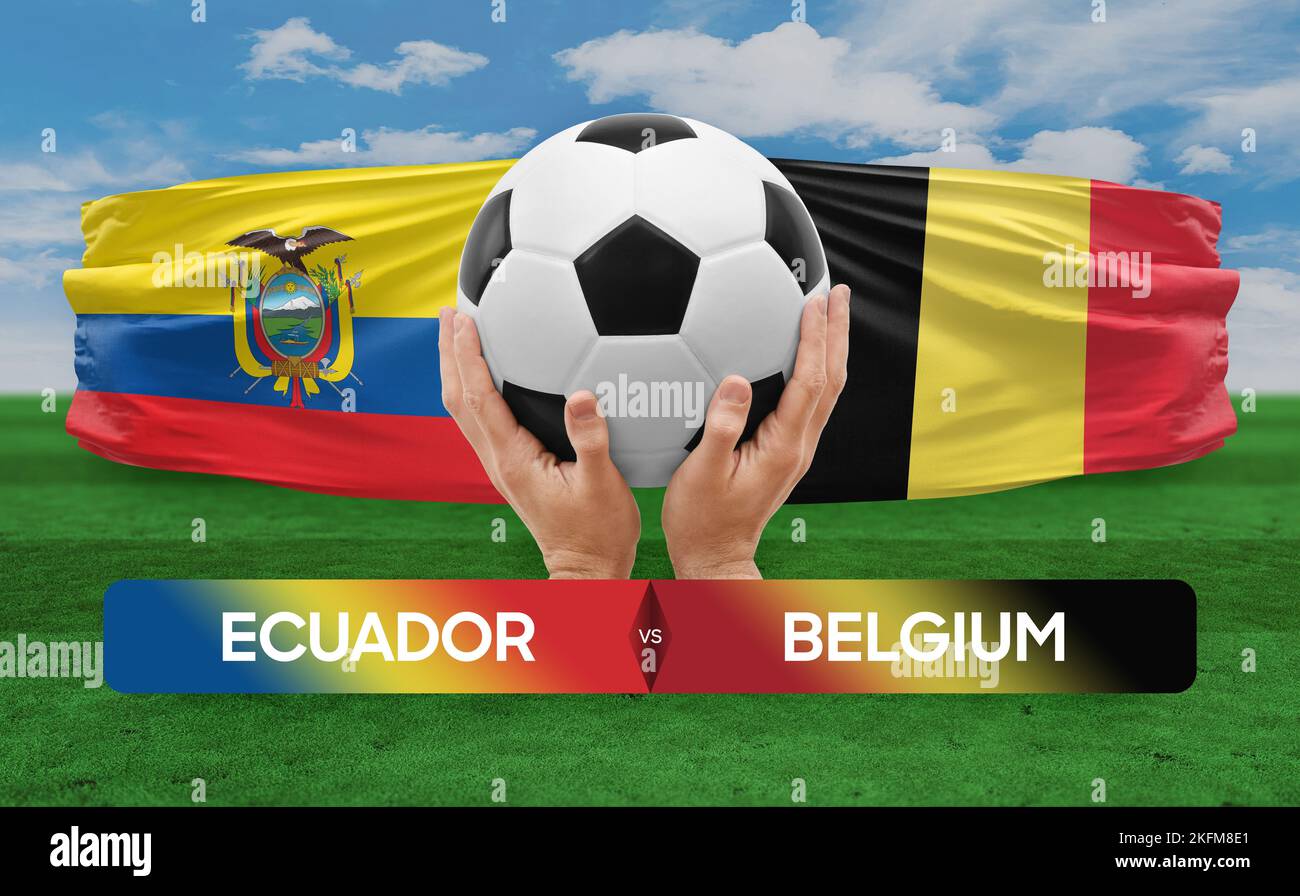Belgium vs ecuador hi-res stock photography and images - Alamy