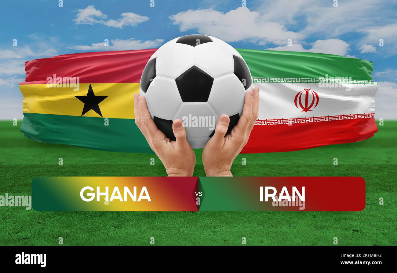 ghana-vs-iran-national-teams-soccer-football-match-competition-concept