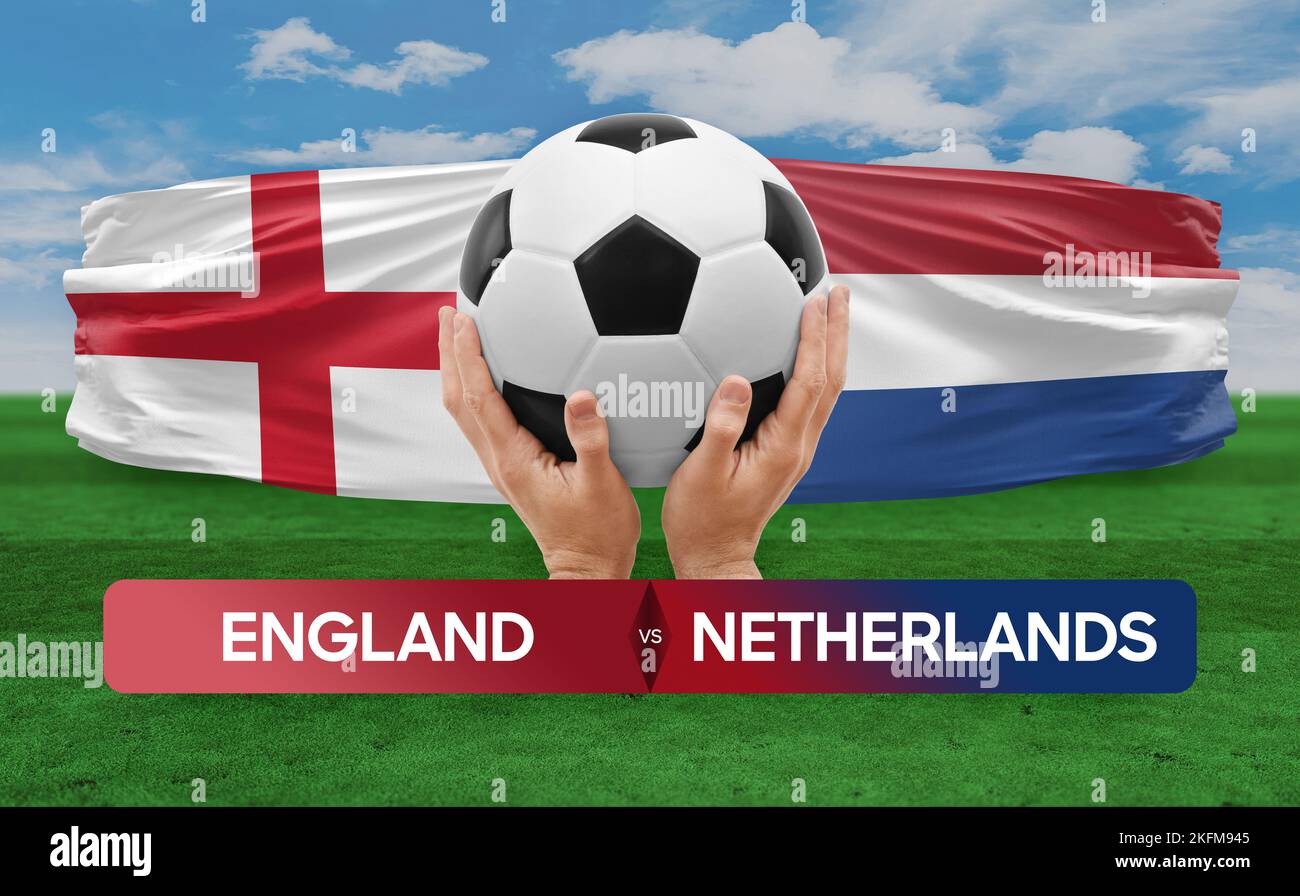 England vs Netherlands national teams soccer football match competition