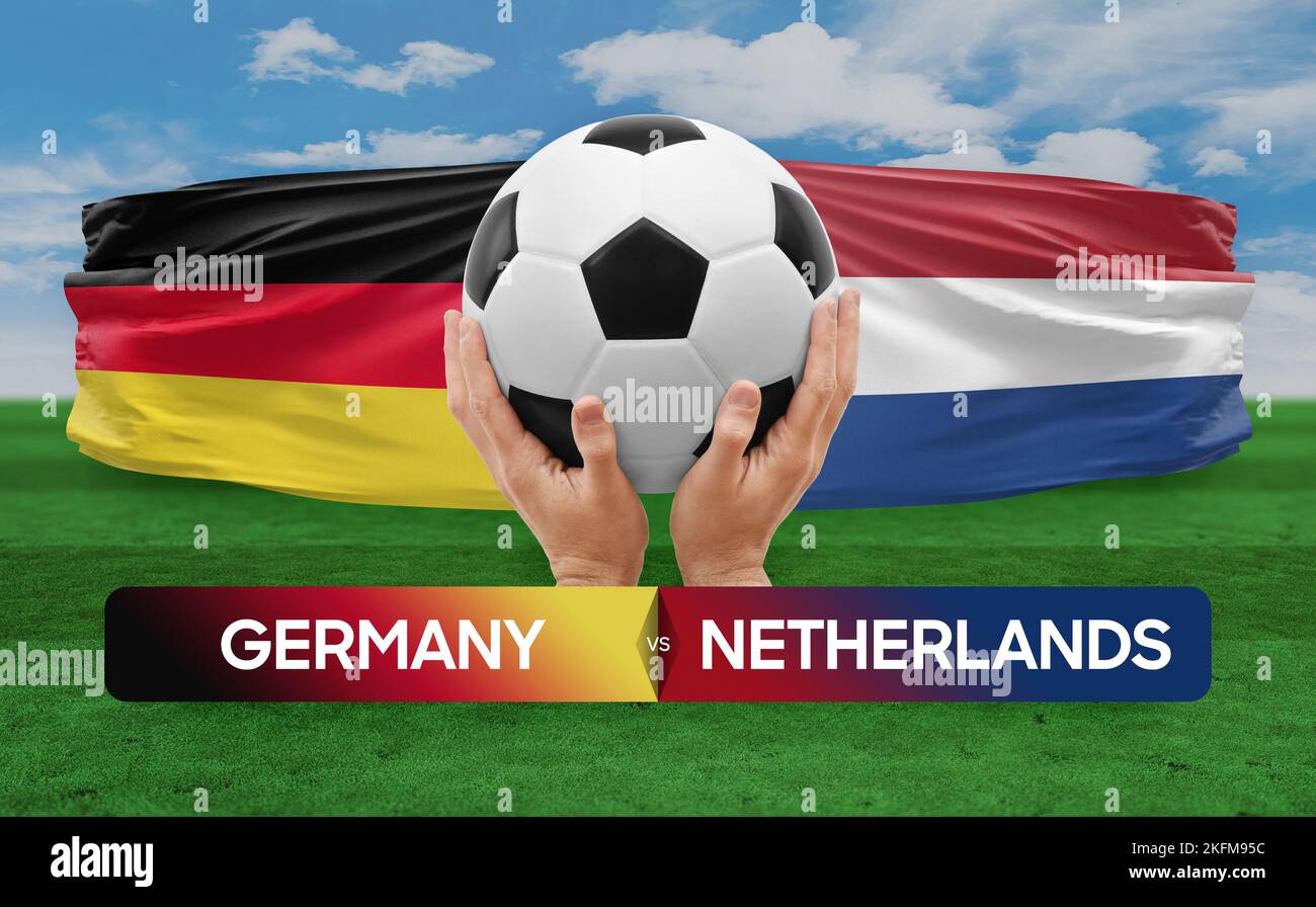 Germany vs Netherlands national teams soccer football match competition