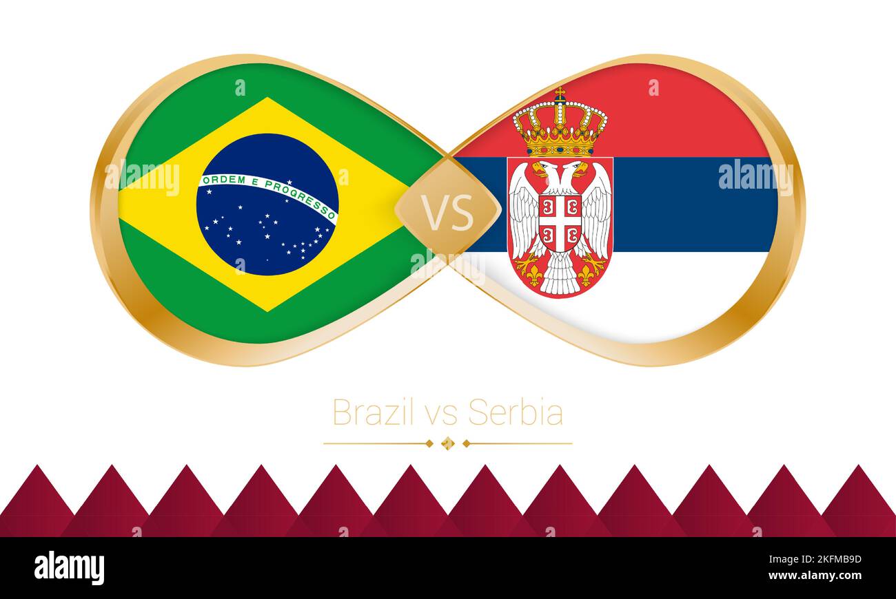 brazil-versus-serbia-golden-icon-for-football-2022-match-vector