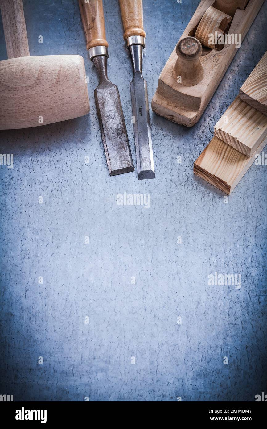 Solid Set Joiners Set of joiner’s objects on metallic background copyspace construction ...