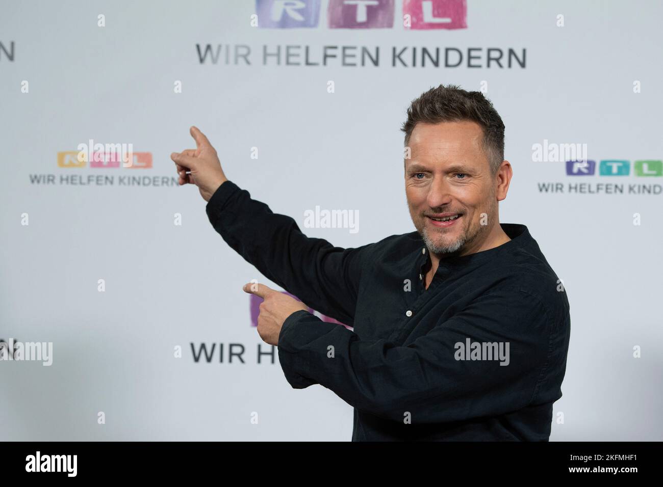 Lars PAPE, actor, 27th RTL donation marathon "We help children", television, November 17-18, 2022. Stock Photo