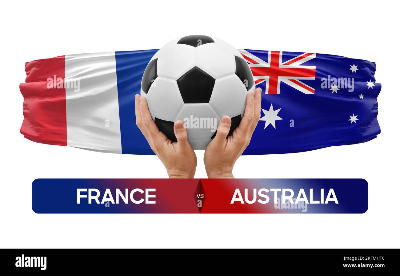 France vs Australia national teams soccer football match competition