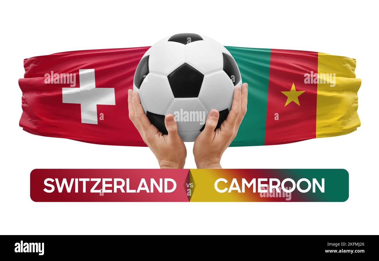 Fifa world cup 2022 cameroon vs switzerland Cut Out Stock Images