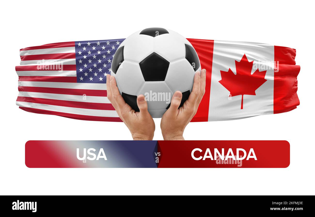 USA Vs Canada National Teams Soccer Football Match Competition Concept Stock Photo Alamy Usa Vs Canada National Teams Soccer Football Match Competition Concept 2KFMJ3E 