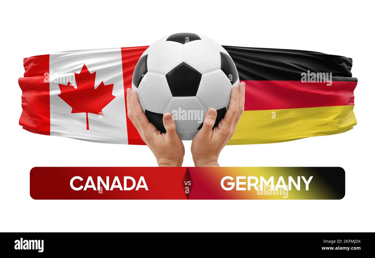 Canada vs Germany national teams soccer football match competition