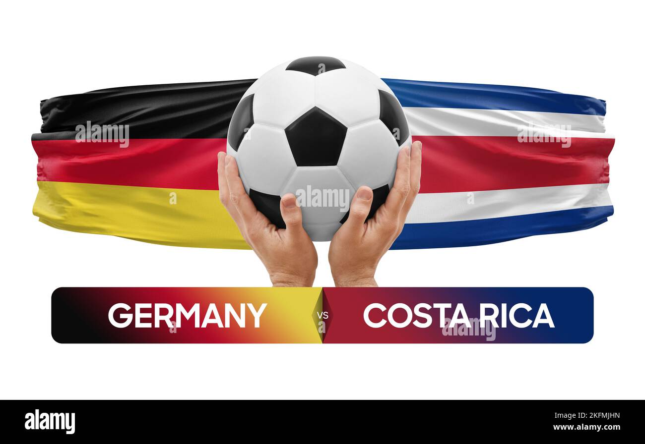 Germany vs Costa Rica national teams soccer football match competition