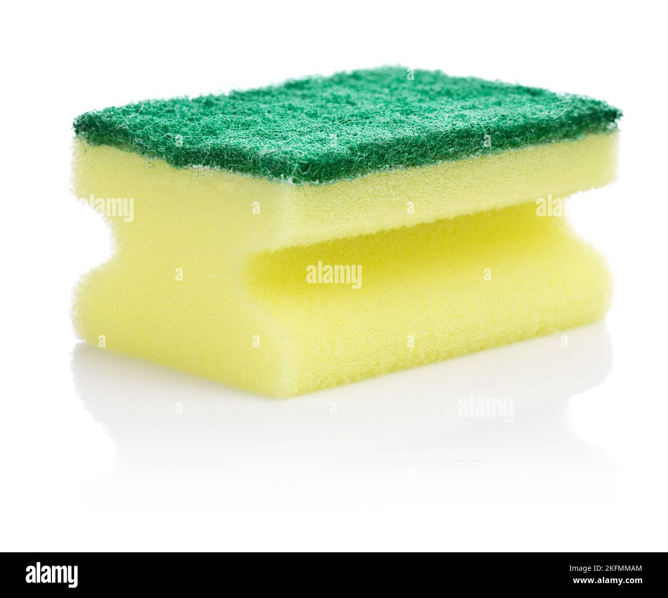 yellow kitchen sponge Stock Photo - Alamy