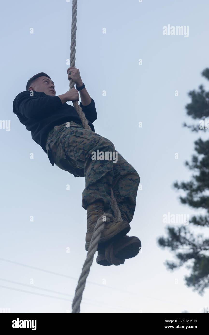 U.S. Marine Corps Sgt. Asher Gallegos, Corporals Course instructor
