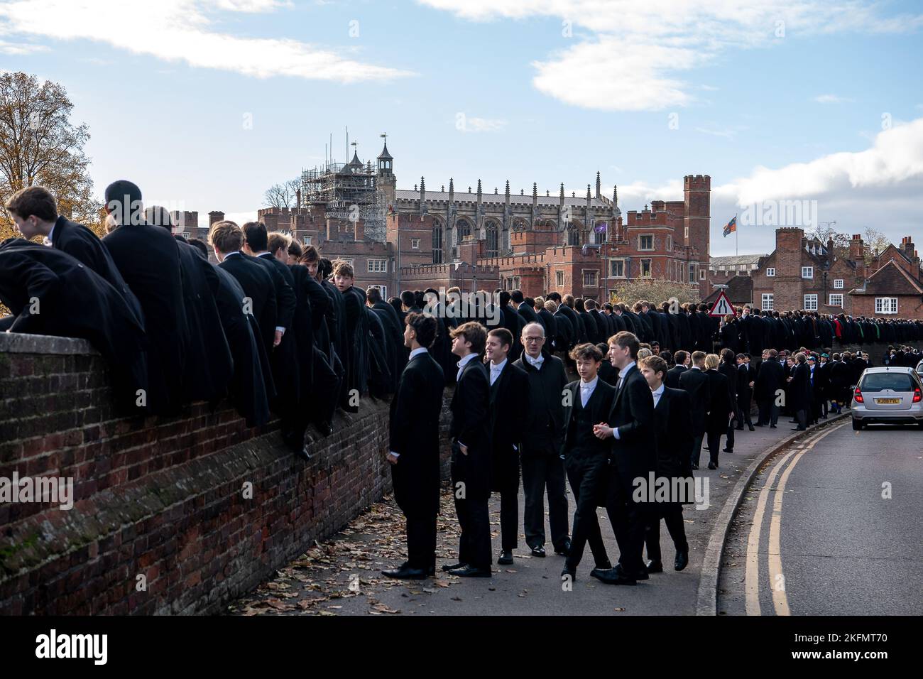Eton wall game prince harry hi-res stock photography and images - Alamy