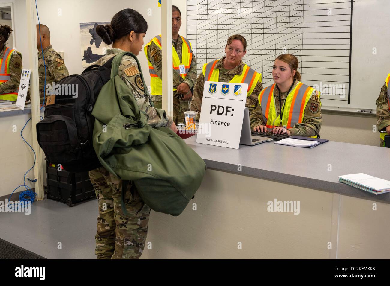 U.S. Air Force Senior Airman Jenna Aguon, 635th Material Maintenance Support Squadron material