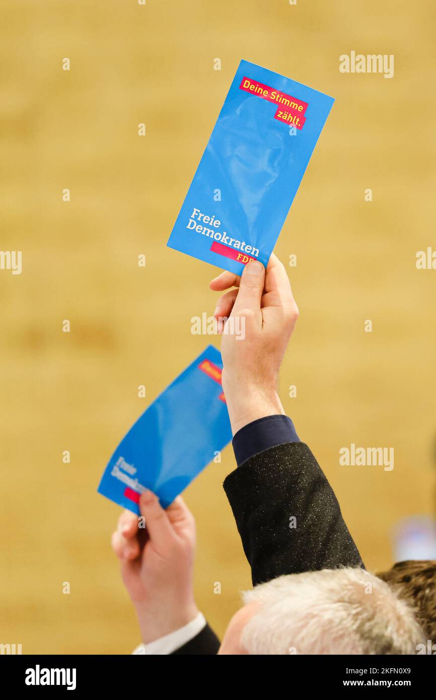 19 November 2022, SchleswigHolstein, Neumünster Participants at the