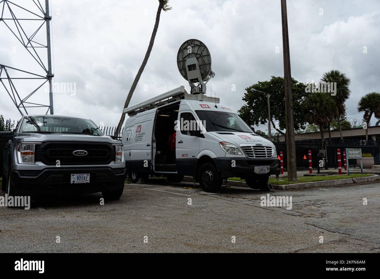 The U.S Army Corps of Engineers Jackson District employees prepare the