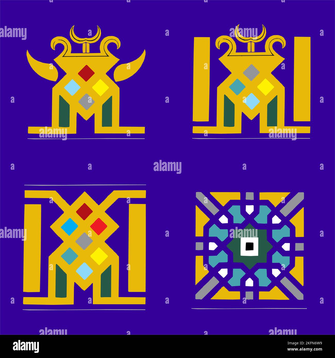 Persian crown Stock Vector Images - Alamy